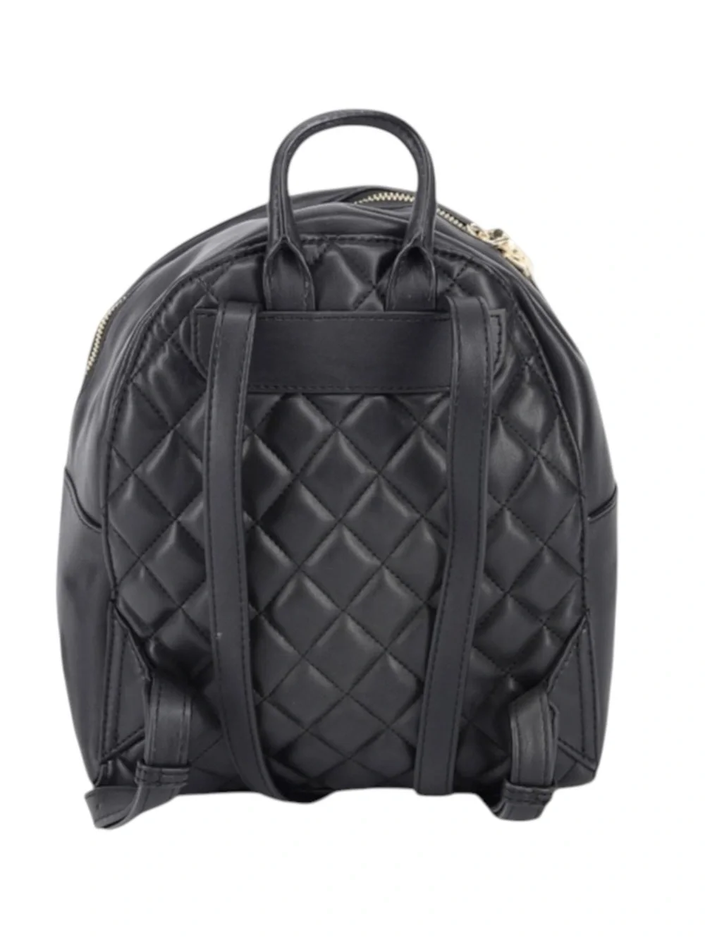 new Love Moschino ❤︎︎ Quilted Logo Hardware Backpack ❤︎︎ Black Gold Hardware ❤︎︎